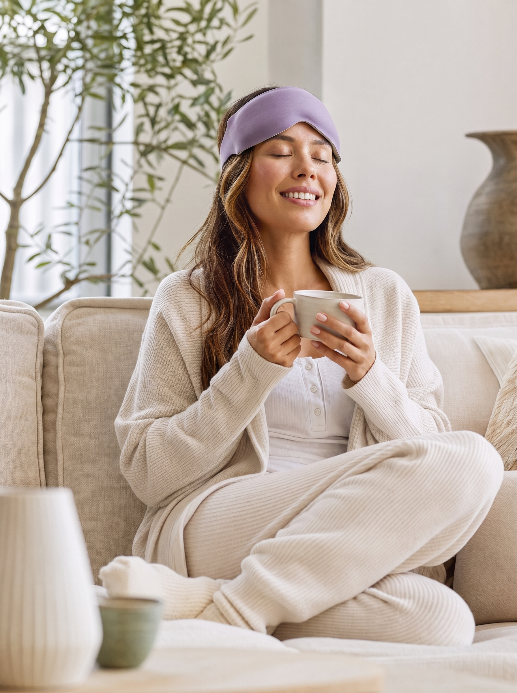 The Deep Sleep Mask — Weighted Blackout Comfort